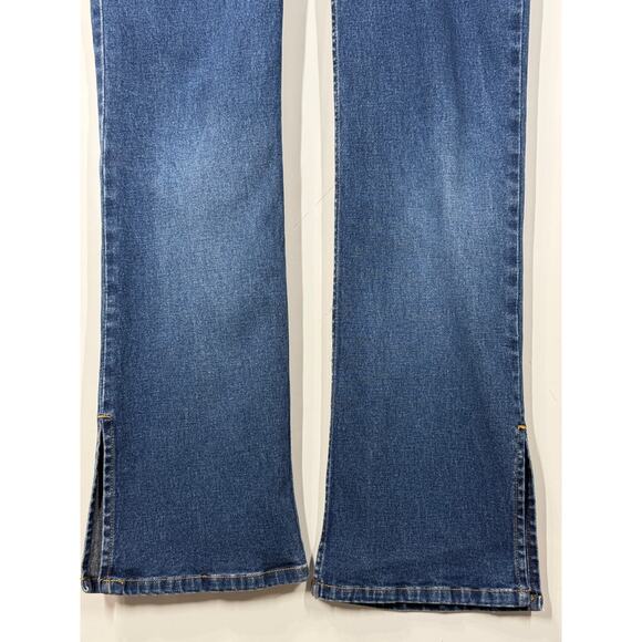 VTG Fox Racing Jeans Casual Y2K Super Low Rise Preppy Motocross Womens Size 5 - Picture 10 of 13